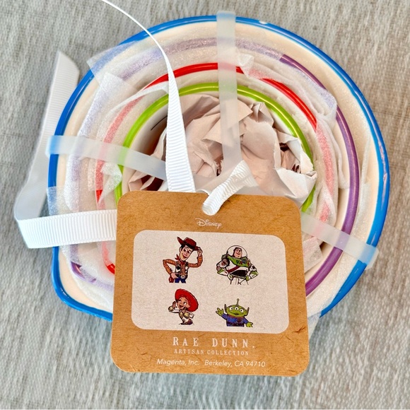 Rae Dunn + Pixar TOY STORY Ceramic Measuring Cups 4 Designs NEW! - Picture 6 of 8